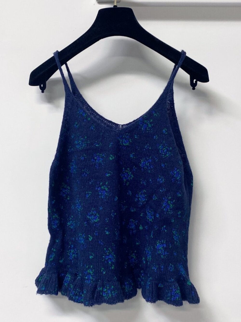 Miu Miu 2‑Piece Floral Knit Set | Cardigan + Cami Coquette Matching Outfit - Picture 5 of 6